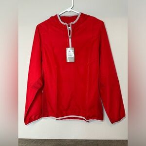 COPY - Easton Red Pullover Baseball Warm-up Windbreaker Size Youth XL New